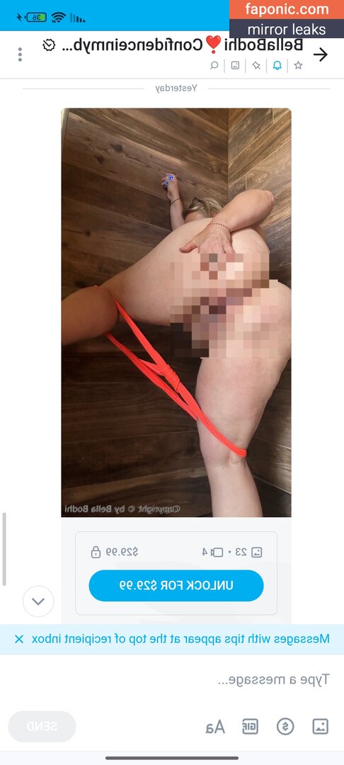 Bella Bodhi, bellabodhi, confidenceinmybody Nagie wycieki OnlyFans Zdjęcie #3