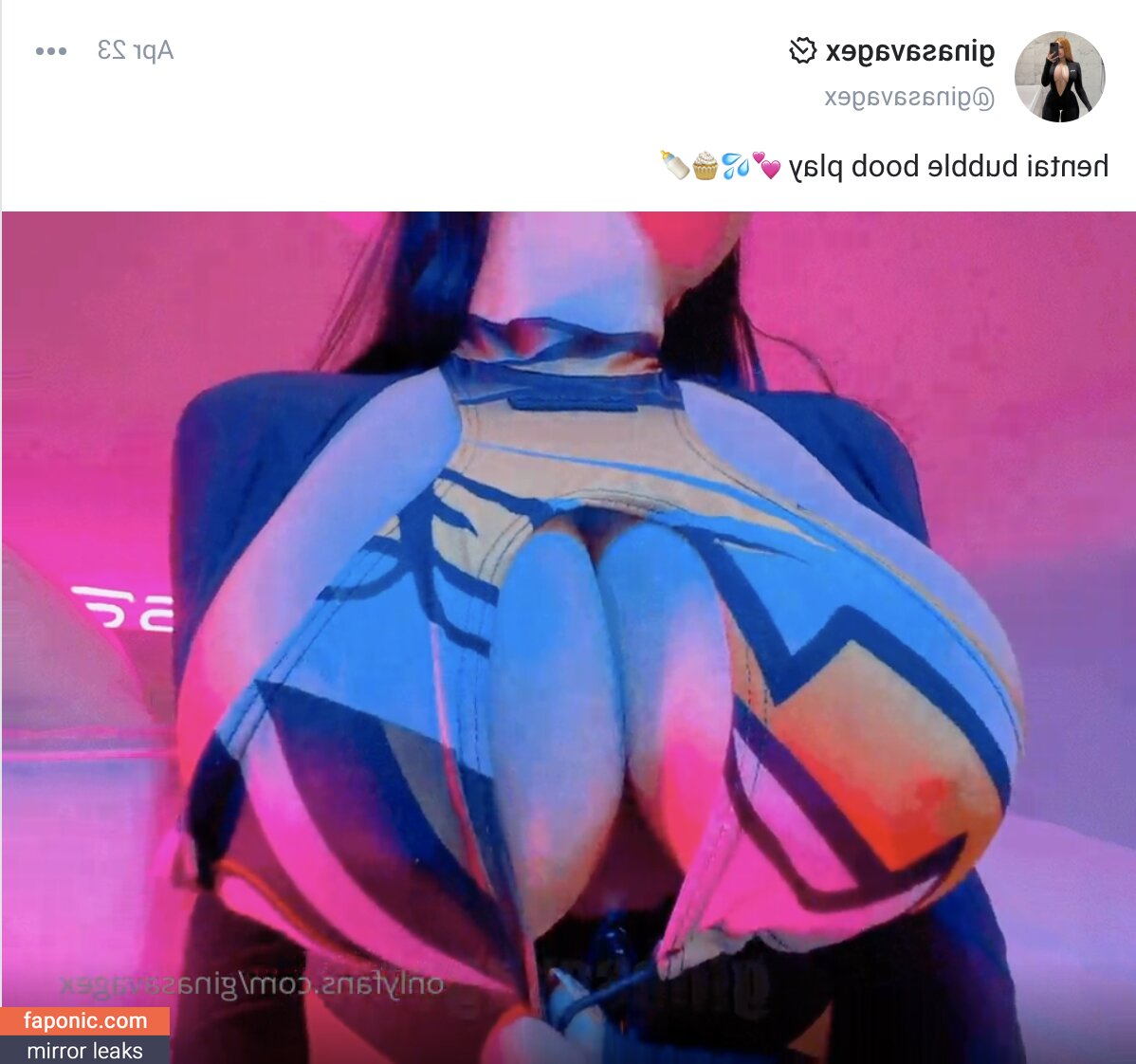 Gina Savage, Ginasavagex, https: Nagie wycieki OnlyFans Zdjęcie #5
