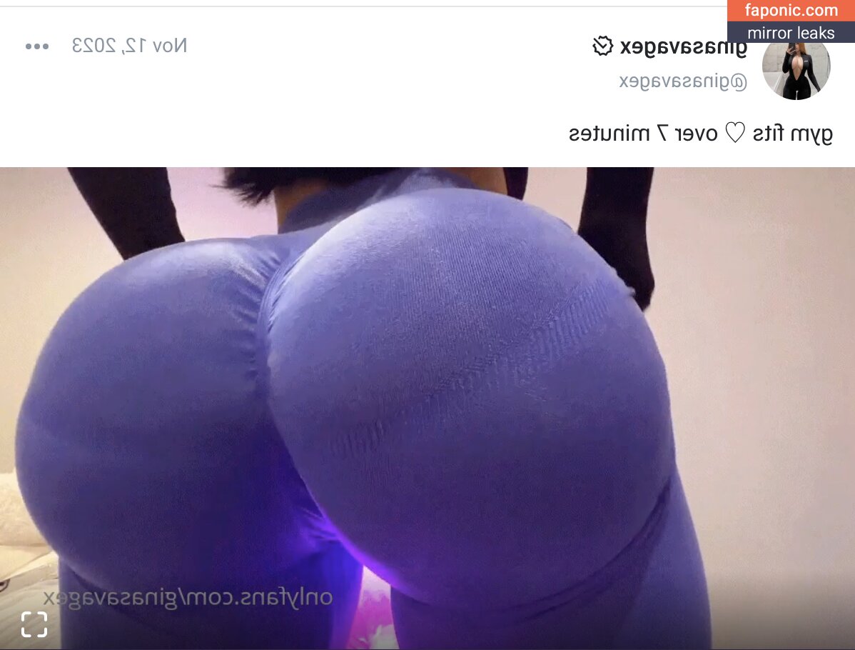 Gina Savage, Ginasavagex, https: Nagie wycieki OnlyFans Zdjęcie #8